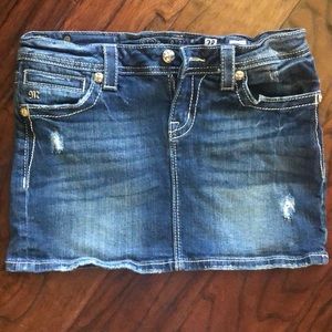 Miss Me denim skirt